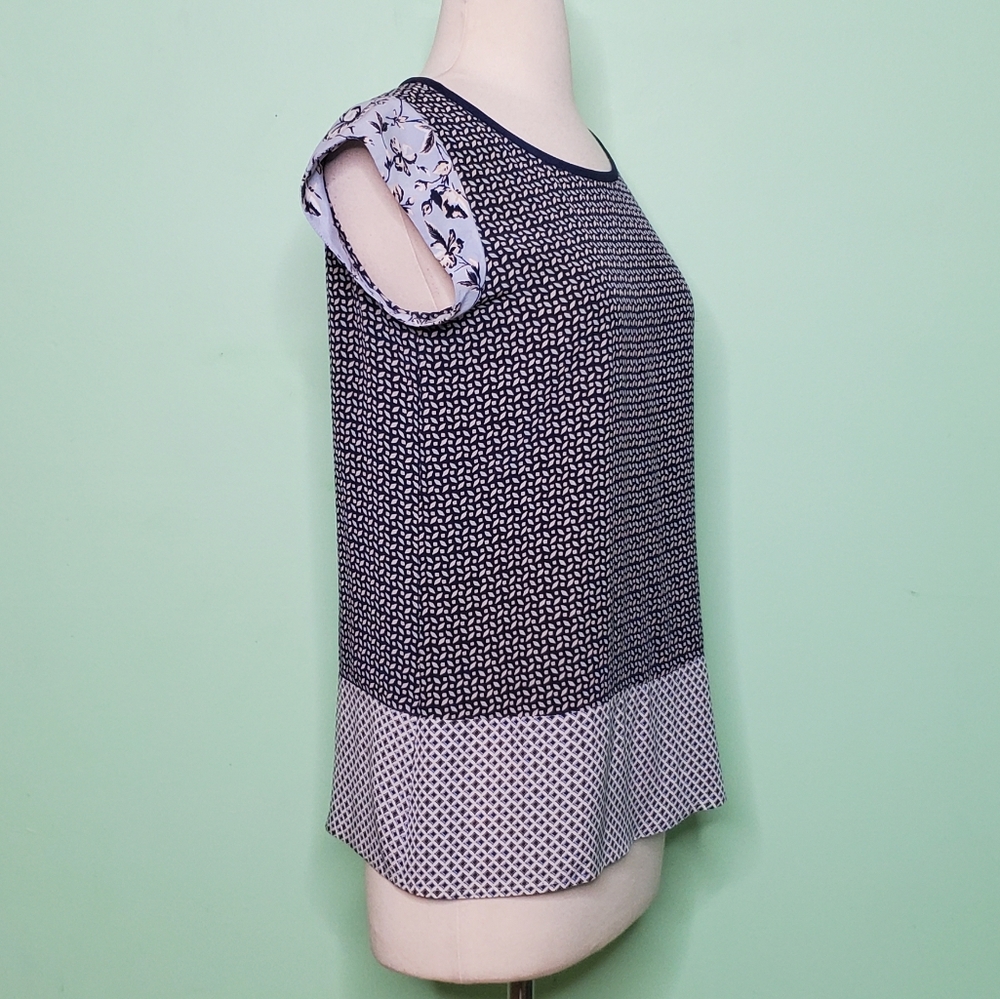 Joie Silk Cap Sleeve Top - Picture 2 of 6